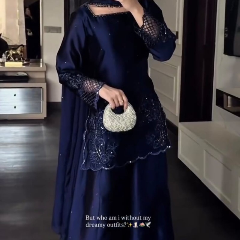 BLUE SILK